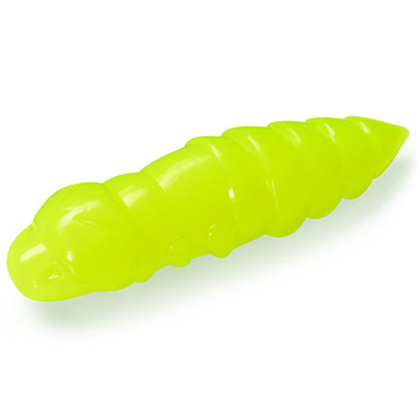 Fishup Pupa Cheese 2,28cm #111 Hot Chartreuse Plastic Plastic lure 12pcs