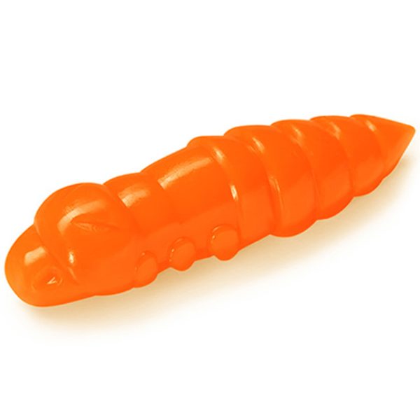 Fishup Pupa Cheese 2,28cm #113 Hot Orange Plastic Plastic lure 12pcs