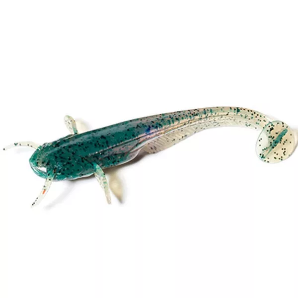 FISHUP Catfish 5,08cm (10pcs.), #017 - Motor Oil Pepper Plastic lure