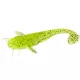 FISHUP Catfish 5,08cm (10pcs.), #055 - Chartreuse/Black Plastic lure