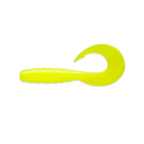 FISHUP Mighty Grub 11,43cm (4pcs.), #046 - Lemon Plastic lure