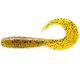 FISHUP Mighty Grub 8,89cm (7pcs.), #036 - Caramel/Green & Black Plastic lure