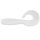 FISHUP Mighty Grub 8,89cm (7pcs.), #081 - Pearl Plastic lure