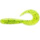 FISHUP Mighty Grub 8,89cm (7pcs.), #026 - Flo Chartreuse/Green Plastic artificial bait