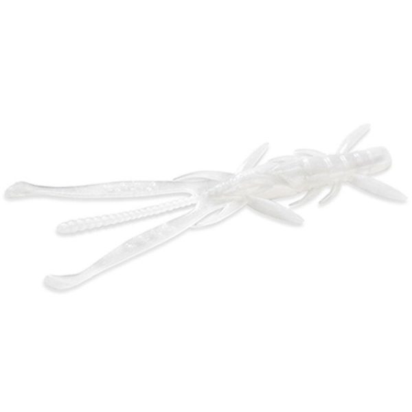 FISHUP Shrimp 9,14cm (7pcs.), #081 - Pearl Plastic lure