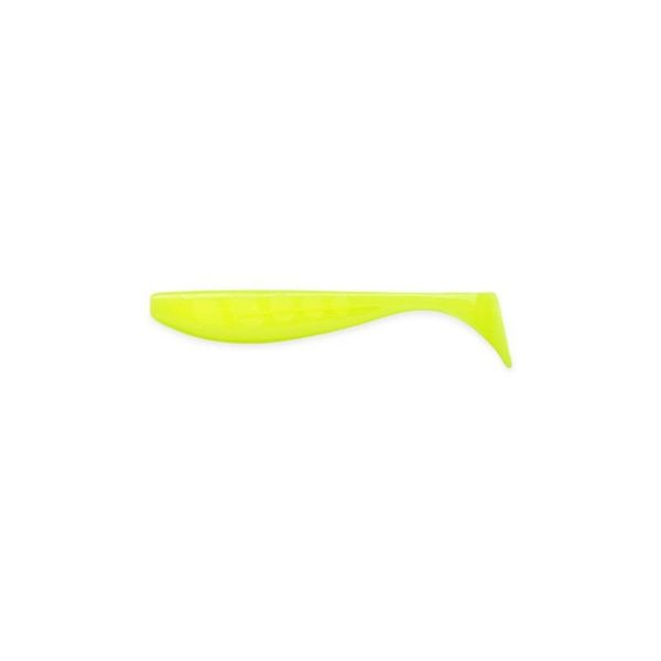 FISHUP Wizzle Shad 12,7cm (4pcs.), #046 - Lemon Plastic bait