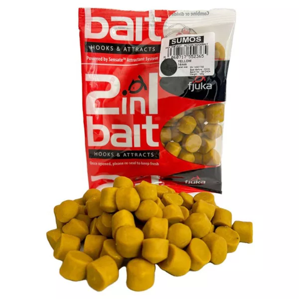 Fjuka Sumos Yellow Yellow 18mm Feeding Pellet 200gr