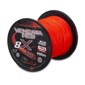 Uni Cat Vencata Red 8X 0,60mm 400m Fonott Főzsinór