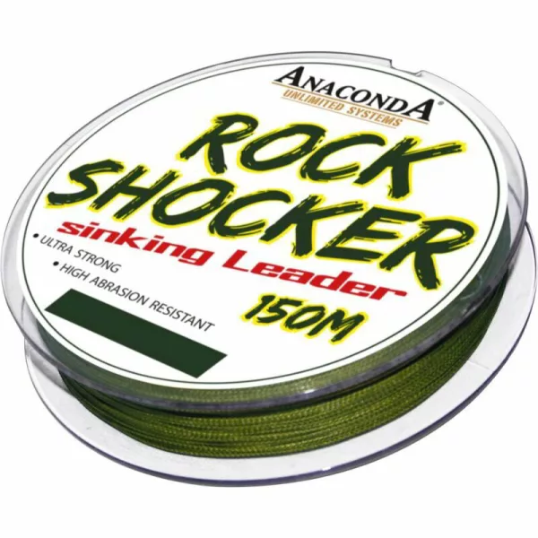 Anaconda Rockshock Leader 0.28mm 150m Sinking Braided Leader Line