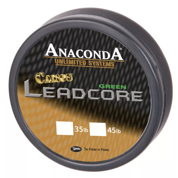 Anaconda Camou Green 10m 45lb Super Soft Braided Leader Line
