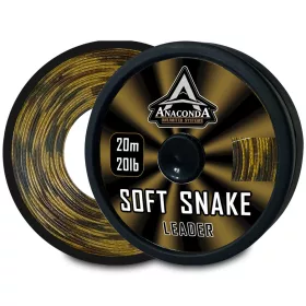 Anaconda Soft Snake Leader 30lb 20m Coated Leader Line