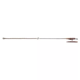   Anaconda Jungle Quick Change Safety Clip Leadcore Brown 50lb 80cm Leader 3pcs