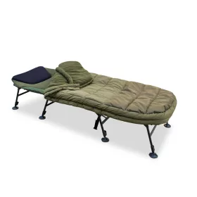   Anaconda 5-Season Bed Chair Camping Bed And Sleeping Bag Set 80x220cm