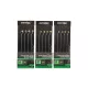 Matrix X8 X-Power Carp Band Rigs 14 10cm Füles, Szakáll Nélküli Monofil Előkötött Horog Csaligyűrűvel 8db