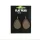 Korda Flat Pear Inline Blister Carp Lead 142gr 2pcs