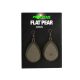Korda Flat Pear Swivel Blister Lead 30gr 2pcs