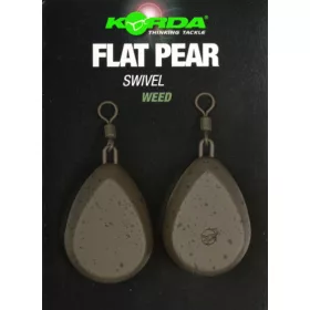 Korda Flat Pear Swivel Blister Boilie Lead 142gr 2pcs