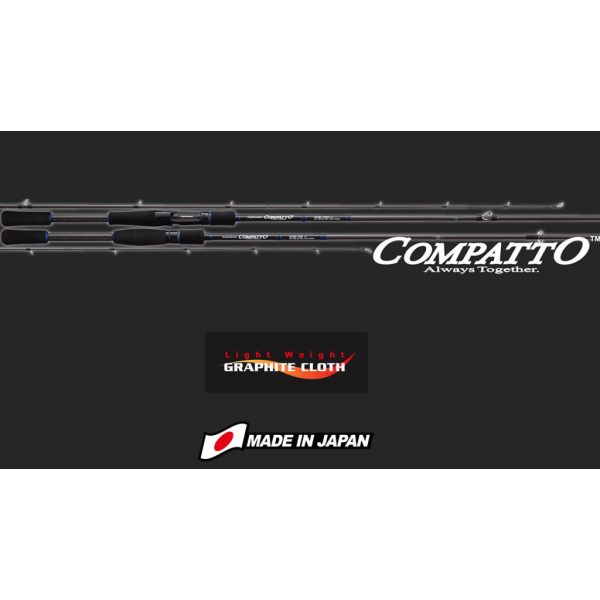 Graphiteleader Compatto GCMS-745M Regular 2.24m 30gr 5 Piece Spinning Rod