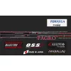 Graphiteleader Pagro Prototype GPPS-702ML R-Fast 2,08m 100gr 2 Piece Spinning Rod