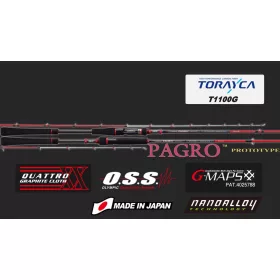   Graphiteleader Pagro Prototype GPPS-702ML R-Fast 2,08m 100gr 2 Piece Spinning Rod
