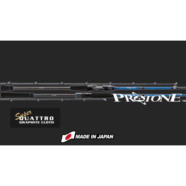 Graphiteleader Protone 18 GPTS-632-1,5-MJ R Fast 1,90m 20-60gr 2 Piece Spinning Rod