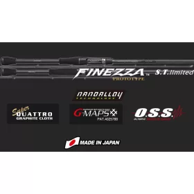   Graphiteleader Finezza Prototype ST Limited 20GFINPC-742ML-T Fast 2,26m 3-15gr 2 Piece Spinning Rod