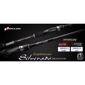   Graphiteleader Silverado Prototype 22GSILPS-832M Fast 2.52m 5-22gr 2 Piece Spinning Rod