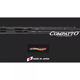   Graphiteleader Compatto GCMS-776L-TL Fast 2.31m Max 12gr 6 Piece Spinning Rod