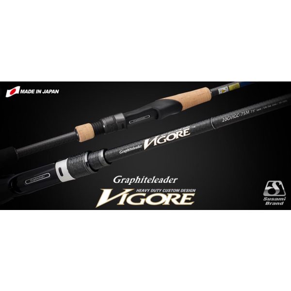Graphiteleader Vigore 25GVIGS-6102ML 2P R-Fast 2,08m 1,75-10,5gr 2-Piece Spinning Rod