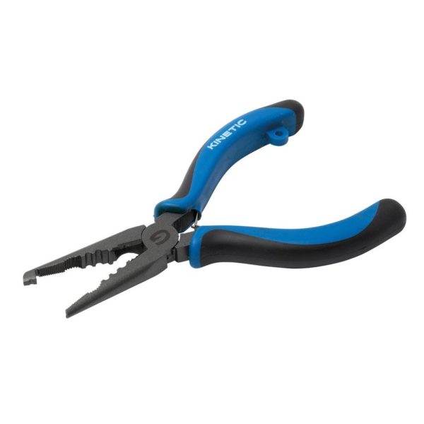 KINETIC CS Heavy Duty Splitring Plier 16,51cm Curved Nose Blue/Black Pliers