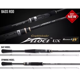   Graphiteleader Veloce UX 21GVELUC-610M R-Fast 2,09m 1oz 28gr 1 Piece Spinning Rod