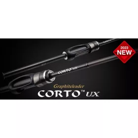   Graphiteleader Corto UX 23GCORUS-612L-HS X-Fast 1.86m 0.3-4gr 2-Piece Spinning Rod