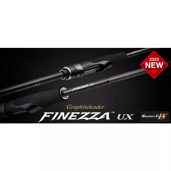 Graphiteleader Finezza UX 23GFINUS-832ML-T R-Fast 2,53m 3-15gr 2 Piece Spinning Rod