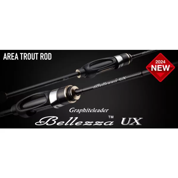 Graphiteleader Bellezza UX 25GBELUS-682SUL-T 2.03m 0.5-5gr Regular Fast 2 Piece Spinning Rod