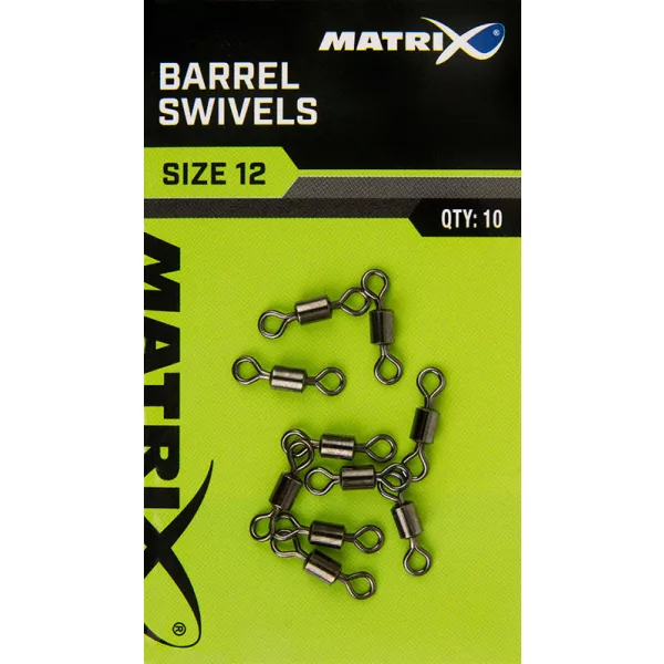Matrix Barrel Swivels 18 Swivel 10pcs