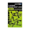 Matrix X-Strong Feeder Bead Snap Links 12 Swivel Snap 10pcs