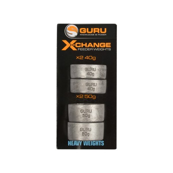 Guru X-Change Distance Feeder Pack Heavy Side feeder accessory 40+50gr - Replaceable weight set