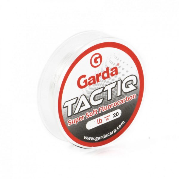 GARDA Fluorocarbon Tactiq Sof Hooklink 25lb 20m - Pre-start line