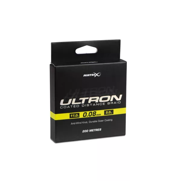 Matrix Ultron Coated Braid 0.08mm 200m Braided Mainline