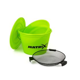Matrix Lime Bucket Set Inc.Tray and Riddle Bucket Set