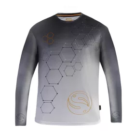   Guru Hexagon Sun Core UPF 50+ UV Filter Long Sleeve T-Shirt 2XL