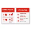 Kamado Chef 22 2022 Kamado Grill 56cm Black