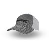 Matrix Hex Print Grey Baseball Cap
