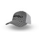 Matrix Hex Print Grey Baseball Cap