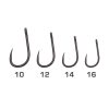 Matrix X8 X-Power Carp 14 Barbless Earless Beardless Hook 10pcs