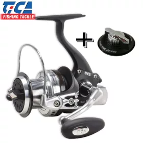   Tica GALANT LongCast 4000 Long Cast Front Drag Reel 7+1BB with Quick Drag Star