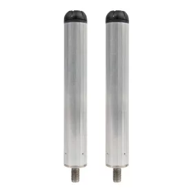   Matrix Silver Leg Extension Seat Box Leg Extender 2pcs 25mm/150mm