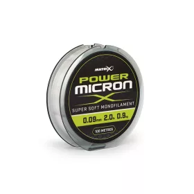 Matrix Power Micron X 0.09mm - 2.0lb 100m Monofilament line
