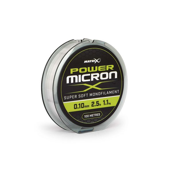 Matrix Power Micron X 0.10mm - 2.5lb 100m monofilament braid