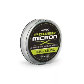 Matrix Power Micron X 0.14mm - 4.5lb 100m Monofilament line
